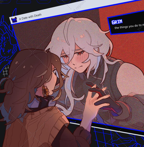 Casper/Grim and Sunshine from A Date with Death