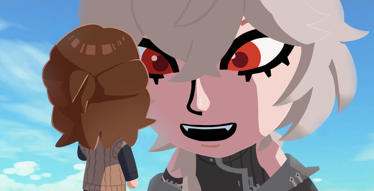 Casper/Grim and Sunshine as Miis from A Date with Death