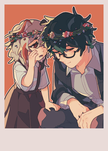 Syl and Mizumi (Original Characters)