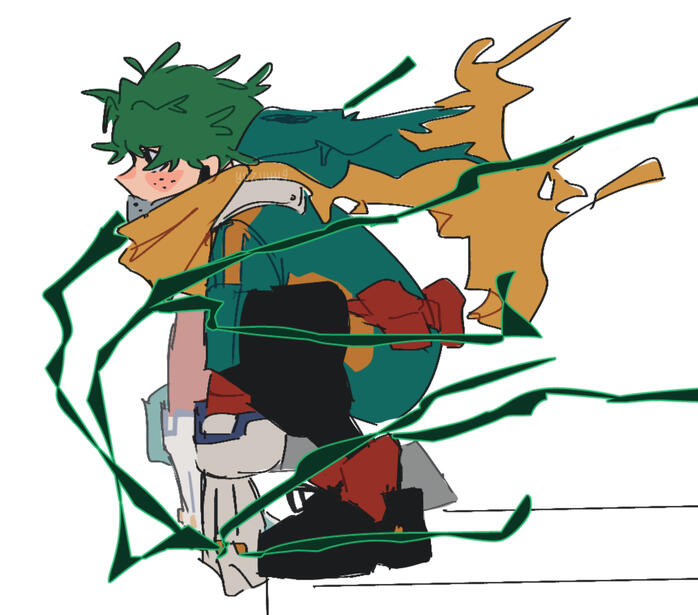 Midoriya Izuku from My Hero Academia